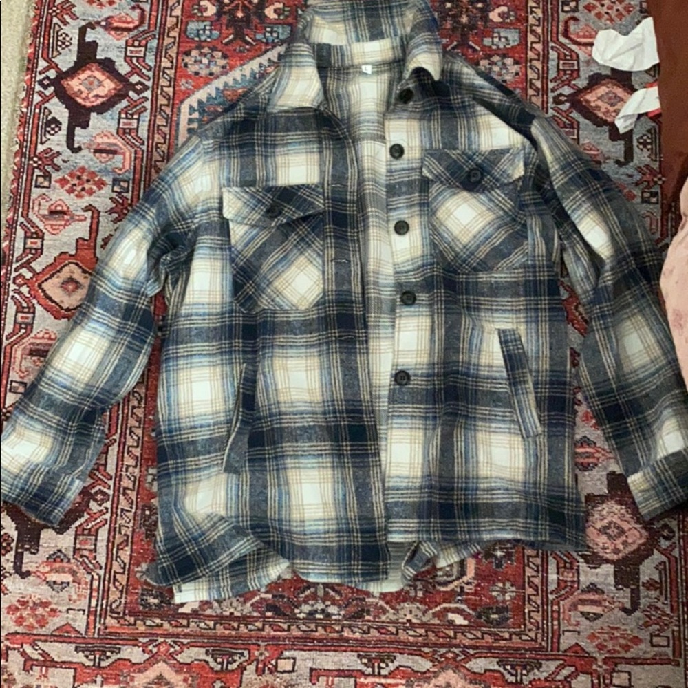 Oversized flannel
